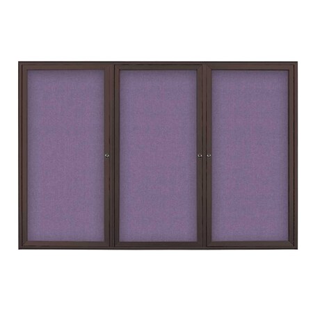 Triple Door Radius Corkboard, 72