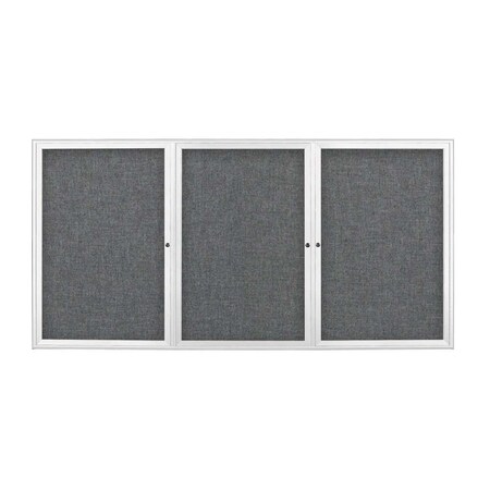 Triple Door Radius Corkboard, 96