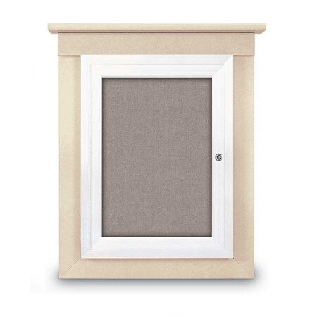 Sliding Glass Enclosed Letterboard, 48