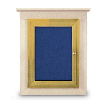 Sliding Glass Enclosed Letterboard, 48