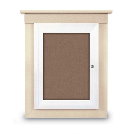 Sliding Glass Enclosed Letterboard, 48