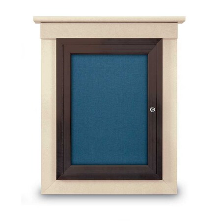 Sliding Glass Enclosed Letterboard, 48