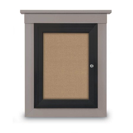 Sliding Glass Enclosed Letterboard, 48