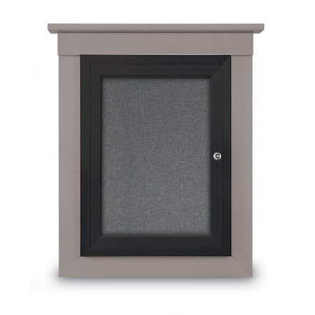 Sliding Glass Enclosed Letterboard, 48