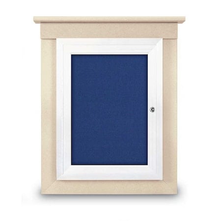 Sliding Glass Enclosed Letterboard, 48