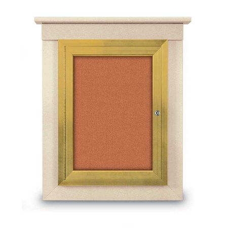 Sliding Glass Enclosed Letterboard, 48