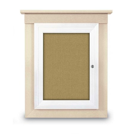 Sliding Glass Enclosed Letterboard, 48