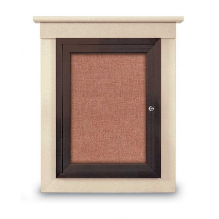 Sliding Glass Enclosed Letterboard, 48