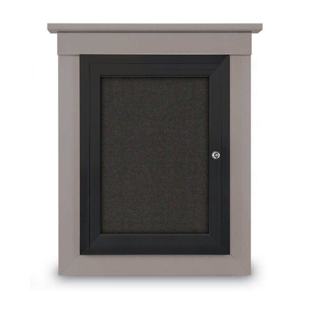 Sliding Glass Enclosed Letterboard, 48