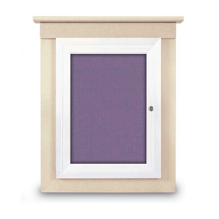 Sliding Glass Enclosed Letterboard, 48