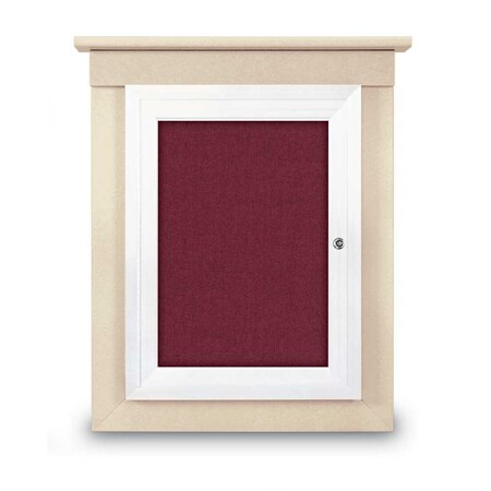 Sliding Glass Enclosed Letterboard, 48