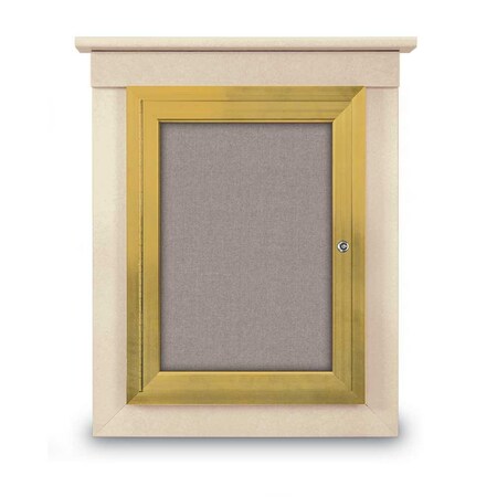 Sliding Glass Enclosed Letterboard, 48