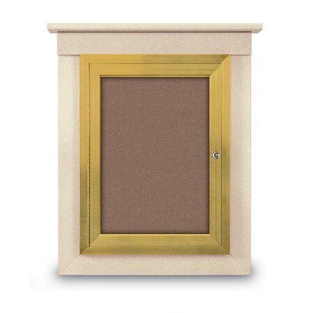 Sliding Glass Enclosed Letterboard, 48