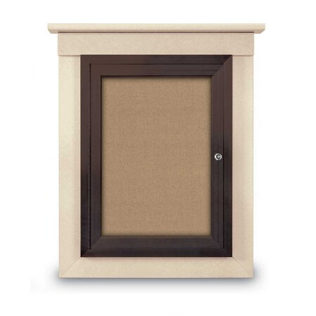 Sliding Glass Enclosed Letterboard, 48