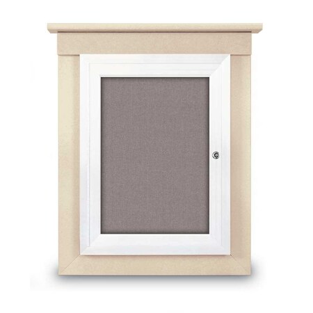 Sliding Glass Enclosed Letterboard, 48