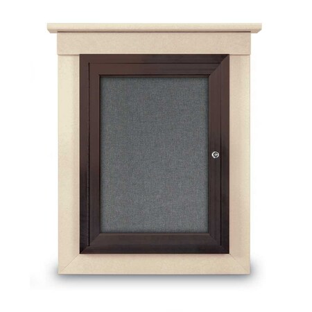 Sliding Glass Enclosed Letterboard, 48