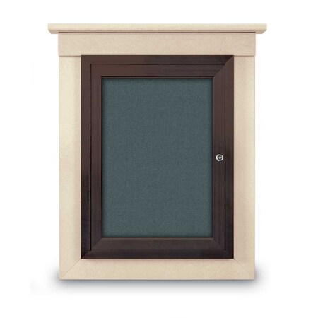 Sliding Glass Enclosed Letterboard, 48