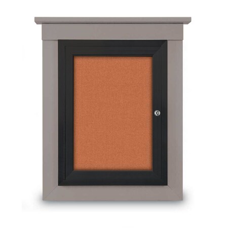 Sliding Glass Enclosed Letterboard, 60