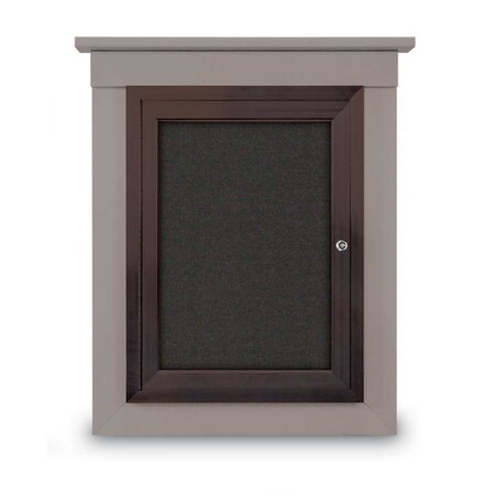 Sliding Glass Enclosed Letterboard, 60