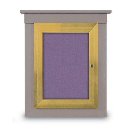 Sliding Glass Enclosed Letterboard, 60