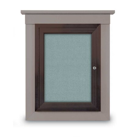 Sliding Glass Enclosed Letterboard, 60