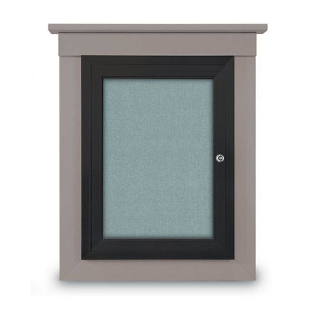 Sliding Glass Enclosed Letterboard, 60