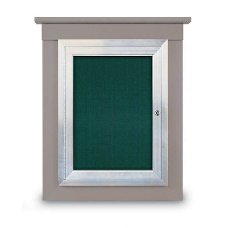 Sliding Glass Enclosed Letterboard, 60