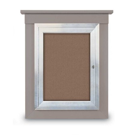 Sliding Glass Enclosed Letterboard, 60