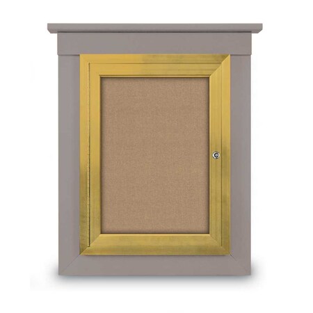 Sliding Glass Enclosed Letterboard, 60