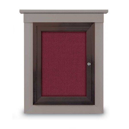 Sliding Glass Enclosed Letterboard, 60