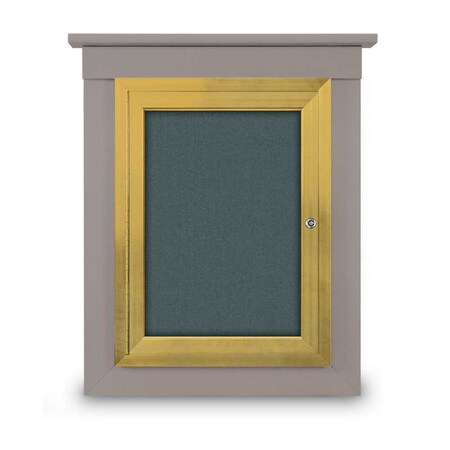 Sliding Glass Enclosed Letterboard, 60