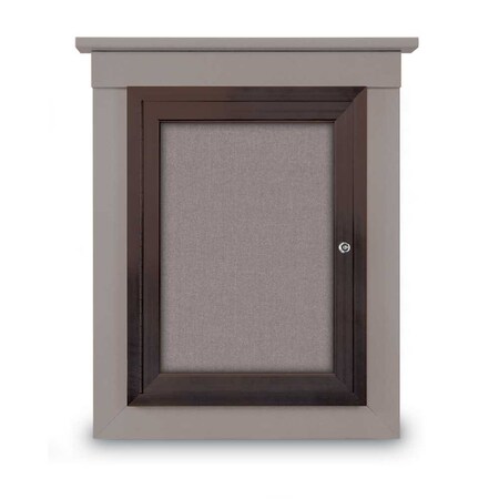 Sliding Glass Enclosed Letterboard, 60