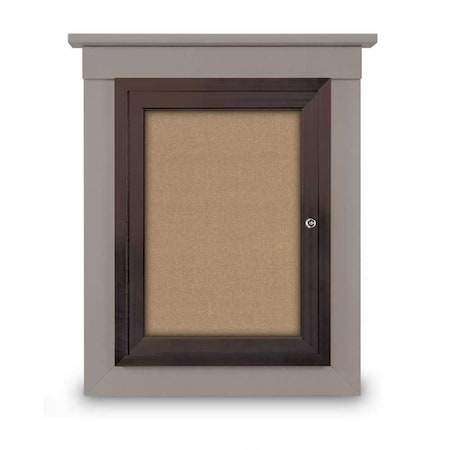 Sliding Glass Enclosed Letterboard, 60
