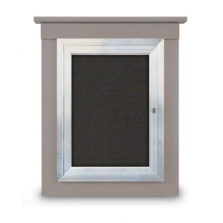 Sliding Glass Enclosed Letterboard, 60
