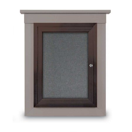 Sliding Glass Enclosed Letterboard, 60