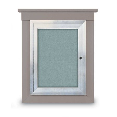 Sliding Glass Enclosed Letterboard, 60