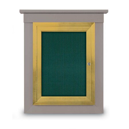 Sliding Glass Enclosed Letterboard, 60
