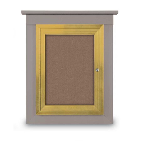 Sliding Glass Enclosed Letterboard, 60
