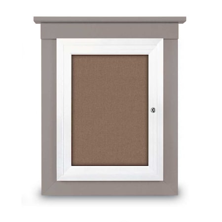 Sliding Glass Enclosed Letterboard, 72