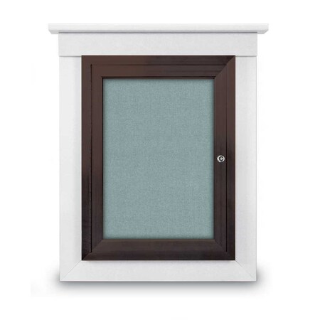 Sliding Glass Enclosed Letterboard, 72
