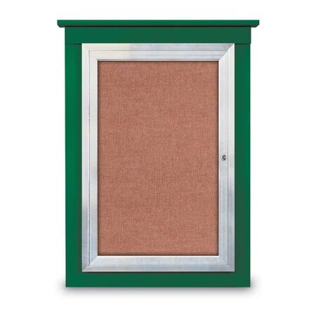 Sliding Glass Enclosed Letterboard, 96