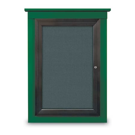 Sliding Glass Enclosed Letterboard, 96