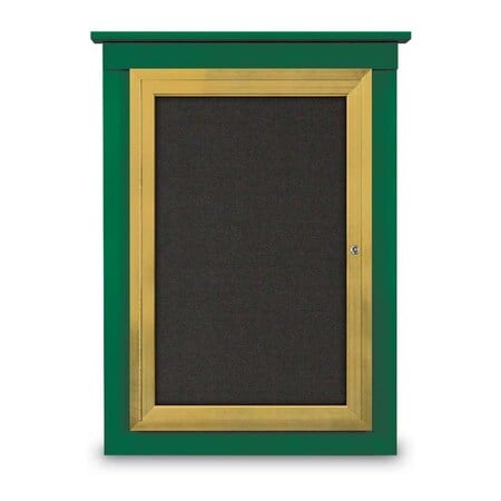 Sliding Glass Enclosed Letterboard, 96