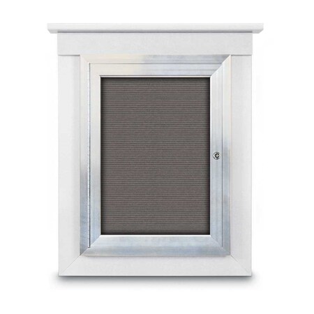 Sliding Glass Enclosed Letterboard, 96