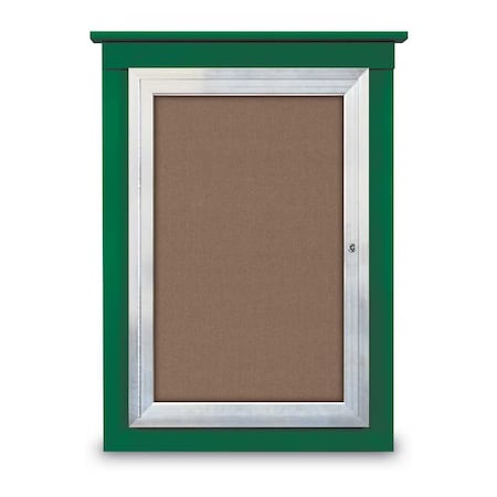 Sliding Glass Enclosed Letterboard, 96