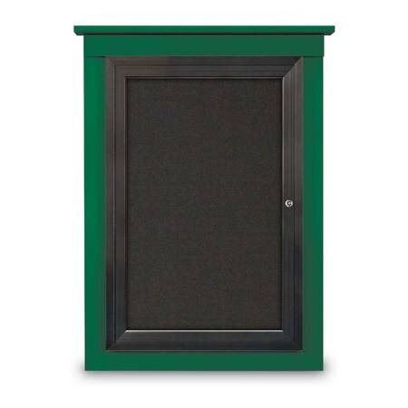Sliding Glass Enclosed Letterboard, 96