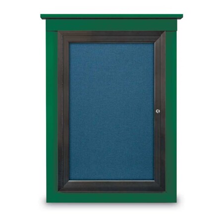 Sliding Glass Enclosed Letterboard, 96