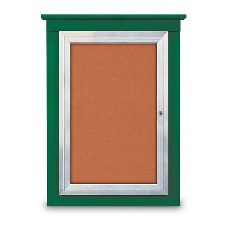 Sliding Glass Enclosed Letterboard, 96