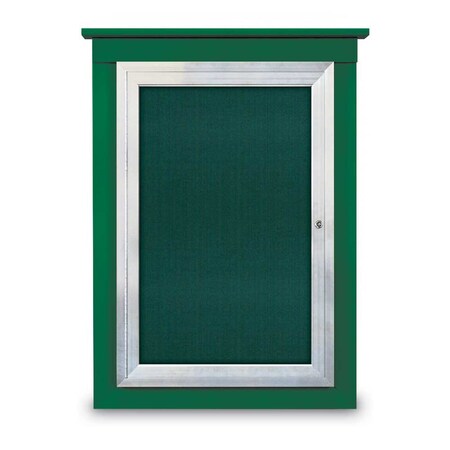 Sliding Glass Enclosed Letterboard, 96