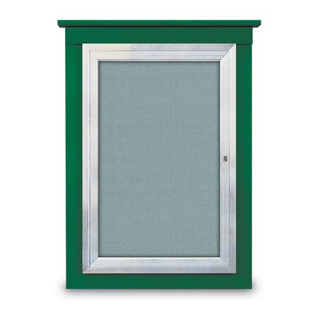 Sliding Glass Enclosed Letterboard, 96